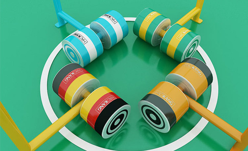 概念式羽毛球網柱