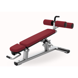 可調式下斜推舉/腹肌練習椅