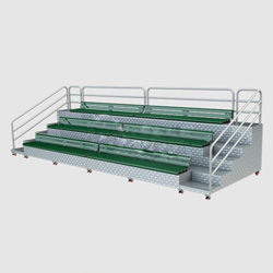 鋁合金全移動看臺椅